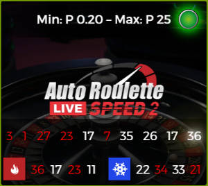 authentic gaming Auto Roulette Speed 2