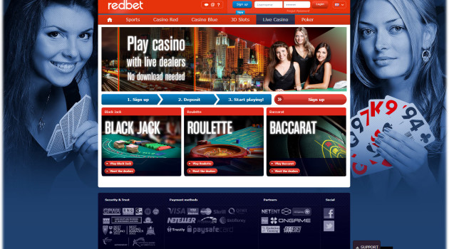 Redbet Live Blackjack