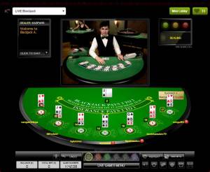 Comeon Live Blackjack - Mixed Mode