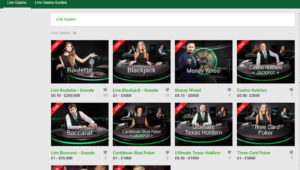 unibet live blackjack